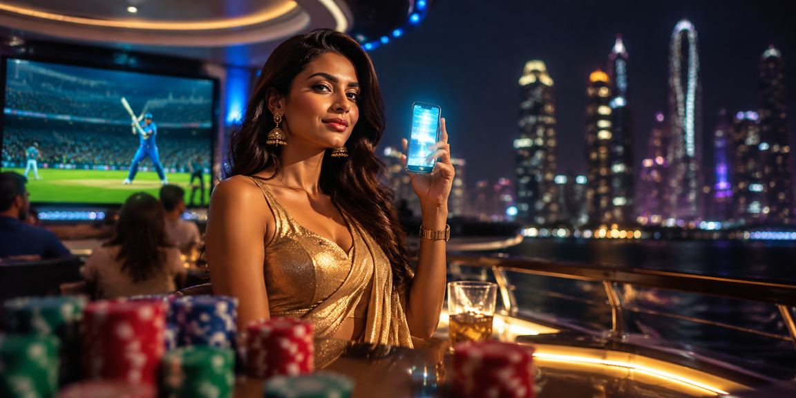 Cricket betting happening on mobile device in India