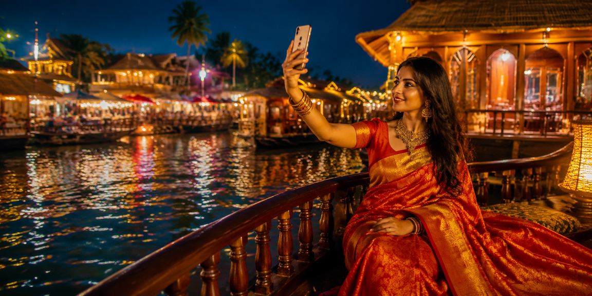 Player enjoying live casino game on mobile in Kerala